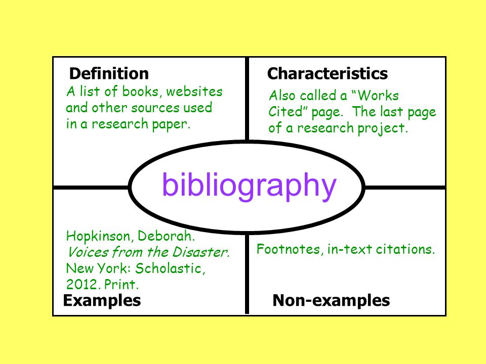 Characteristics of an essay by definition